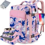 Travel Backpack 42L Carry on Backpack Flight Approved Expandable