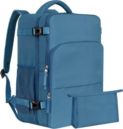 Travel Backpack for Men, Flight Approved Person Item Bag, Carry On