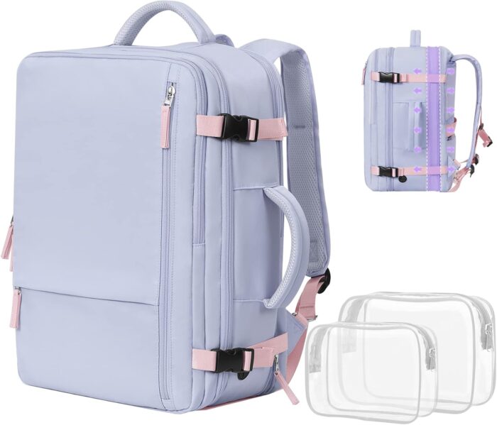 Travel Backpack for Women, Airline Approved Carry On Luggage As