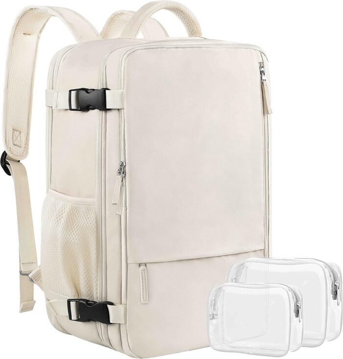 Travel Backpack for Women, Expandable 40L Carry on Flight Approved