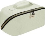 Travel Makeup Bag - 4L Compact Cosmetic Organizer Bag, Makeup Toiletry