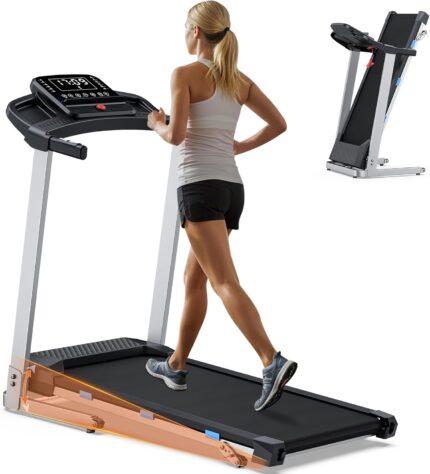 Treadmills for Home, 3.0 HP Foldable Treadmill with Incline,