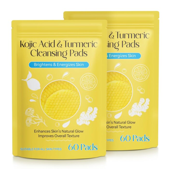 Turmeric Cleansing Pads Kojic Acid Turmeric Cleansing Pads, Face