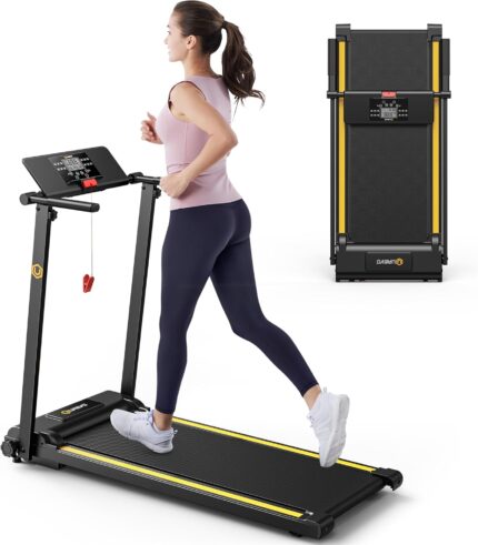 UREVO Walking Pad Treadmills for Home Office, Under Desk