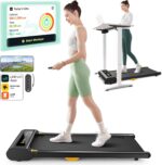 UREVO Walking Pad, Under Desk Treadmill for Home/Office,
