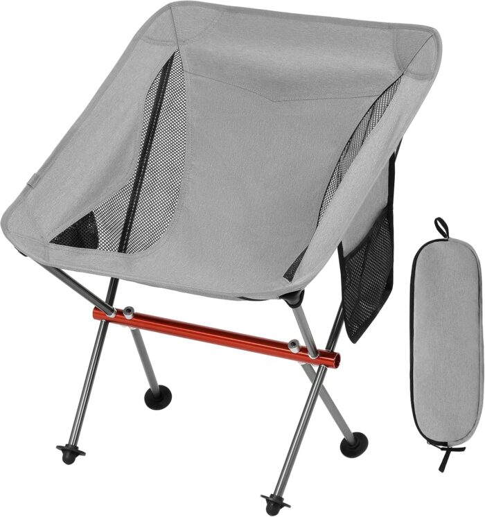Ultralight Portable Camping Chair,Aviation Aluminum Frame Compact