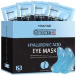 Under Eye Patches (25 Pairs), Hyaluronic Acid Eye Masks for Dark