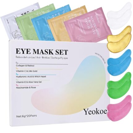 Under Eye Patches for Dark Circles,Eye Mask for Puffy Eyes With