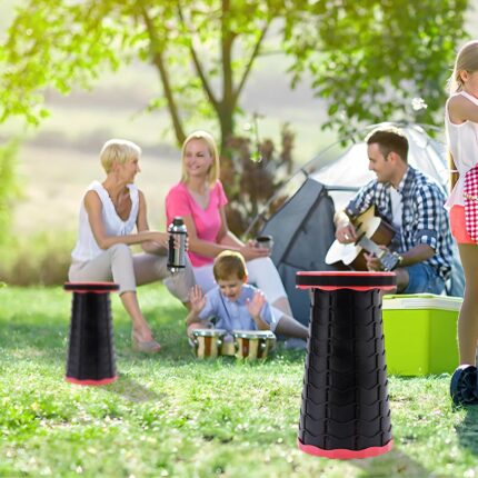 Upgraded Foldable Stool Thickened, Portable Collapsible Stool