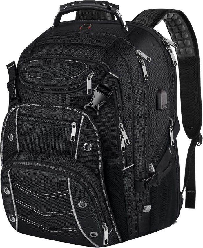 VECKUSON 18.4 Laptop Backpack for unisex, 60L Extra Large Gaming