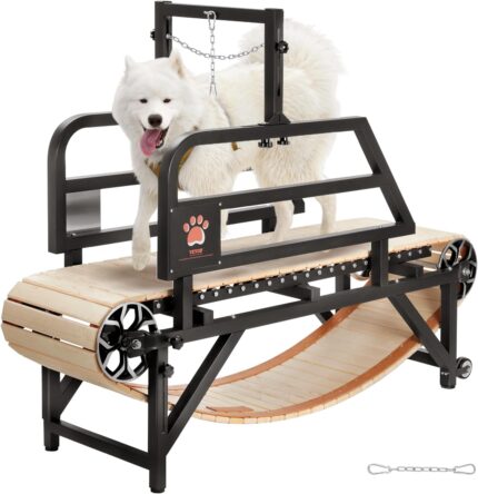VEVOR Dog Treadmill for Large/Medium Dogs with Brake,