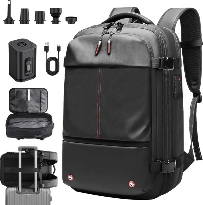 Vacuum Backpack Travel, Airback Vacuum Compression Travel Backpack