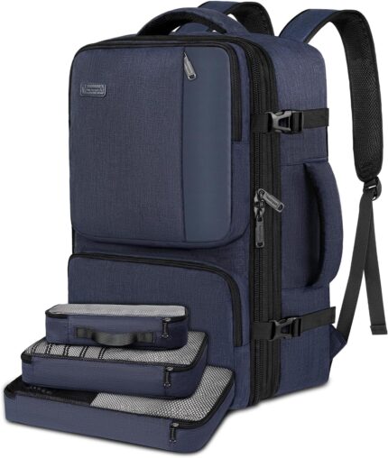 Vancropak Carry on Backpack, Airline Approved 45L Travel Backpack with