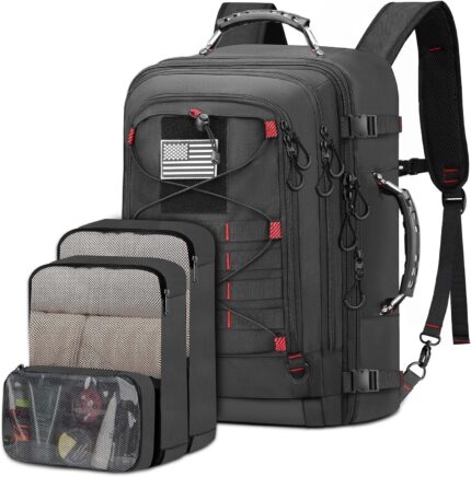 Vancropak Travel Backpack for Men, Extra Large 17.3 inch Laptop