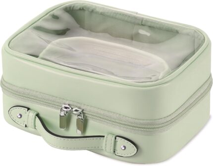 Veki Transparent Makeup Bag Travel Cosmetic Bags Case Waterproof
