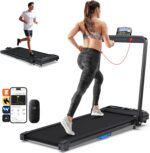 WELLFIT 10% Incline Walking Pad, 2.5HP 4MPH/7.6MPH 265/340
