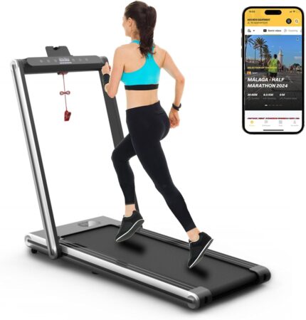 Walking Mat Treadmills Portable for Home & Office LED