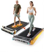 Walking Pad with Incline, Under Desk Treadmill with 2