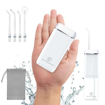 Water Flosser [Mini Cordless Portable] Oral Irrigator Water Teeth