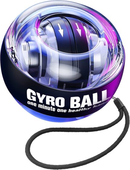Wrist Trainer Ball Auto-Start Gyroscopic Forearm Exerciser