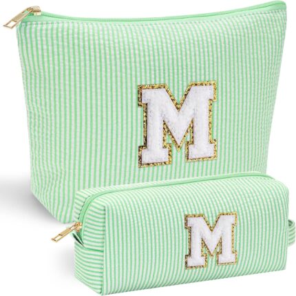 YOOLIFE Initial Makeup Bag for Girls - Skin Care for Teens 10-12 |