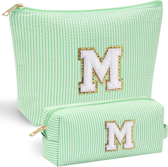 YOOLIFE Initial Makeup Bag for Girls - Skin Care for Teens 10-12 |