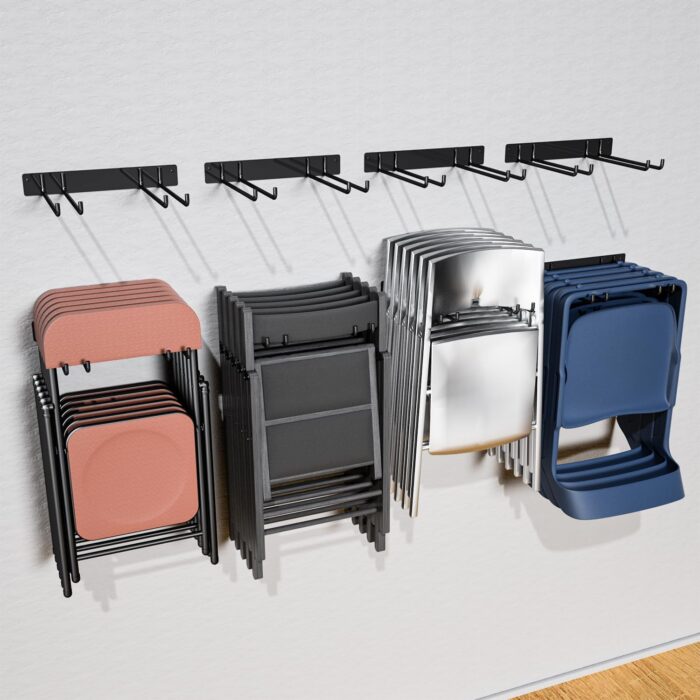 YYR Folding Chair Storage Rack, Garden Tool & Foldable Chairs