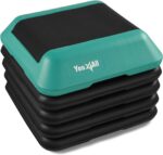 Yes4All 16"x16" Adjustable High Step Aerobic Platform with 4
