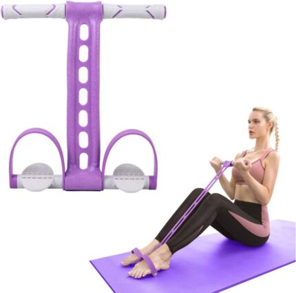 Yoga Pedal Resistance Band Elastic Pull Rope Fitness Sit-up