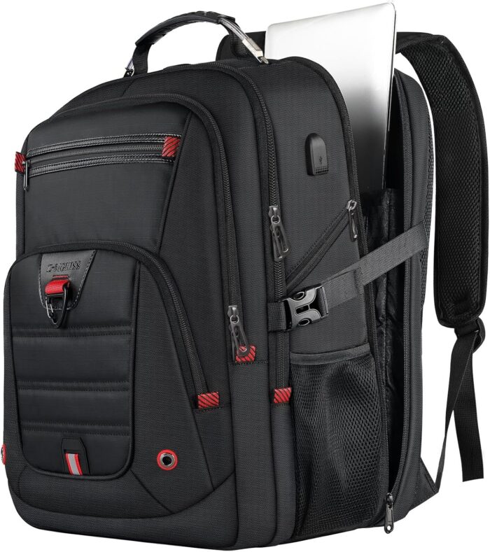 Z-MGKISS Extra Large Travel Backpack, 52L TSA Backpack 17.3 Inch,