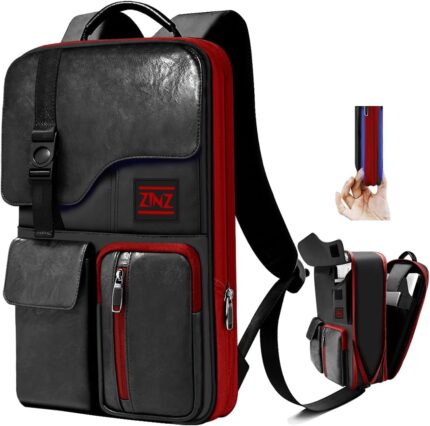 ZINZ Slim & Expandable Laptop Backpack 15.6 Inch Business Backpack