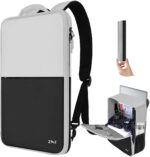 ZINZ Slim & Expandable Laptop Backpack 17 inch Travel Business