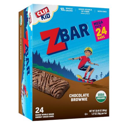 Zbar - Chocolate Brownie - Soft Baked Snack Bars - Non-GMO - 10g Whole