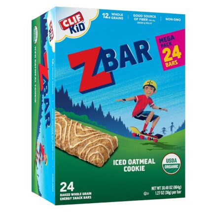 Zbar - Iced Oatmeal Cookie - Soft Baked Snack Bars - Non-GMO - 12g