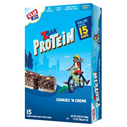 Zbar Protein - Cookies 'n Creme - Crispy Snack Bars - Made with