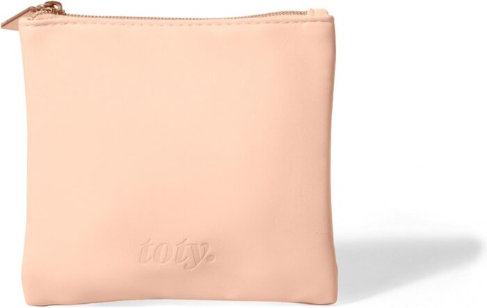 by Sofia Vergara - Rosita Bag - Vegan Soft Leather Makeup Bag -