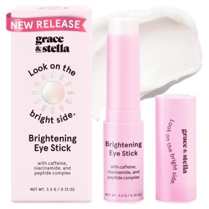 grace & stella Under Eye Brightener Balm Stick - Caffeine Eye Cream
