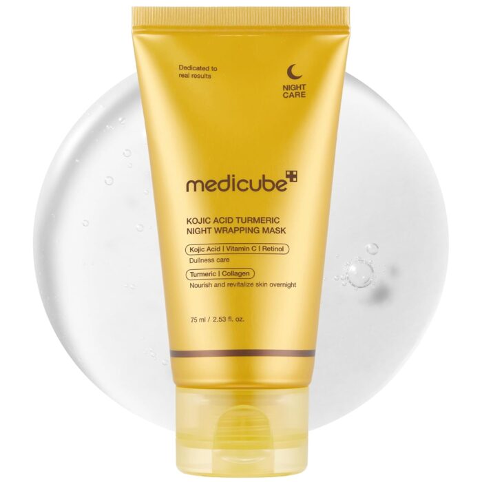 medicube Kojic Acid Turmeric Overnight Wrapping Peel Off Mask -