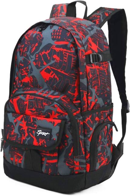 rickyh style School Backpack Travel Bag for Men & Women Lightweight