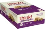 think! Protein Bars, High Protein Snacks, Gluten Free, High Fiber,