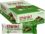 think! Vegan/Plant Based High Protein Bars - Chocolate Mint, 13g