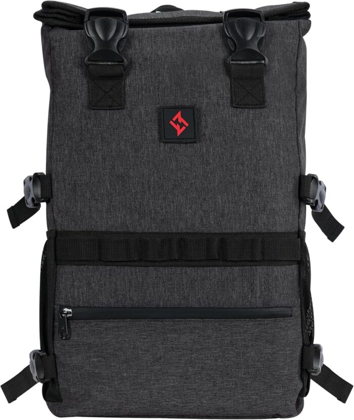 zazzy Smell Proof Backpack with Combination Lock, Weather Resistant