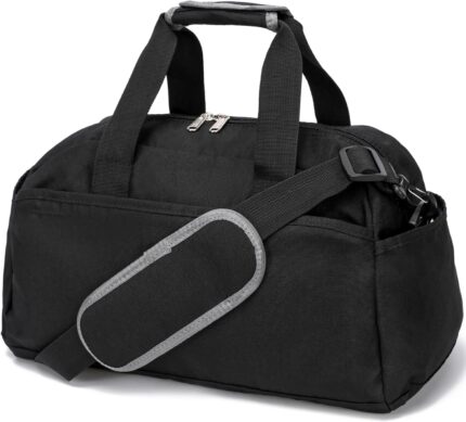 14 inch Small Gym Bag for Women & Men, Mini Duffel Bag for