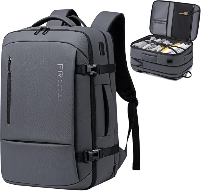 17.3 Inch Travel Laptop Backpack for Men, Water Resistant Carry On