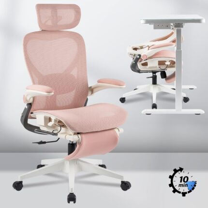 FLEXISPOT Foldex Ergonomic Office Chair, Folding Office Chair for