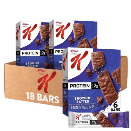 Special K Bar Protein Meal Bars, 12g Protein Snacks, Meal Replacement,
