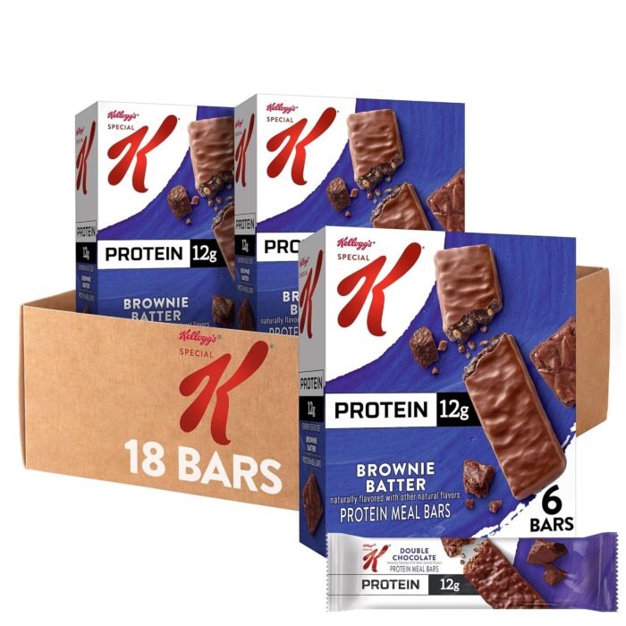 Special K Bar Protein Meal Bars, 12g Protein Snacks, Meal Replacement,