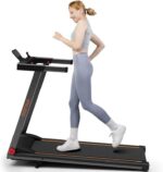 DeerRun Treadmills for Home, 3.5HP Folding Treadmill with