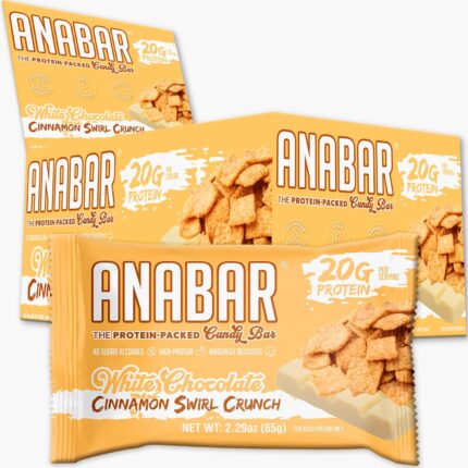 Anabar Protein Bar, The Protein-Packed Candy Bar, Amazing Tasting