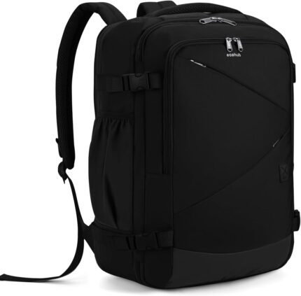 ECOHUB Carry On Travel Backpack, Expandable Airlines Personal Item Bag